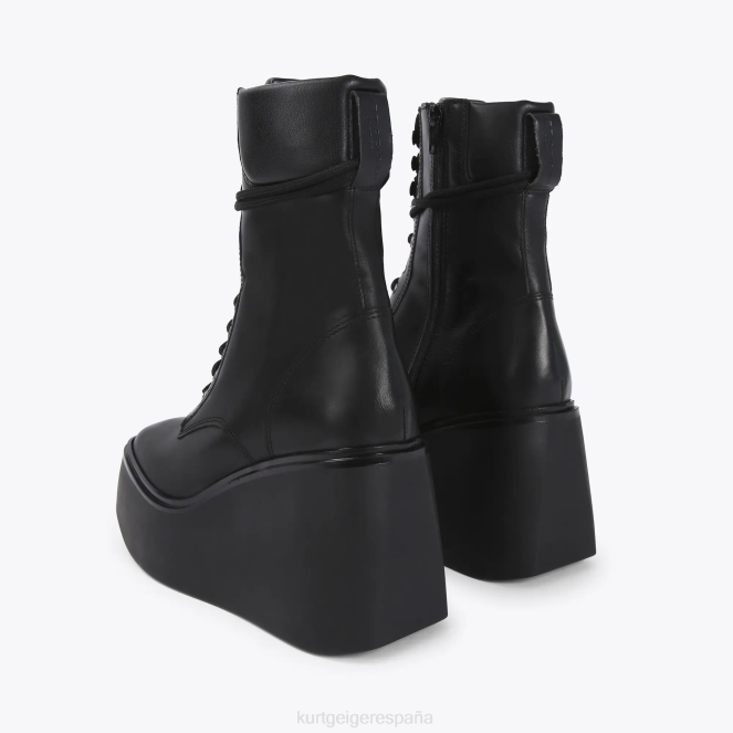 Kurt Geiger mujer bota señorial con cordones london 2LPR662 | calzados negro